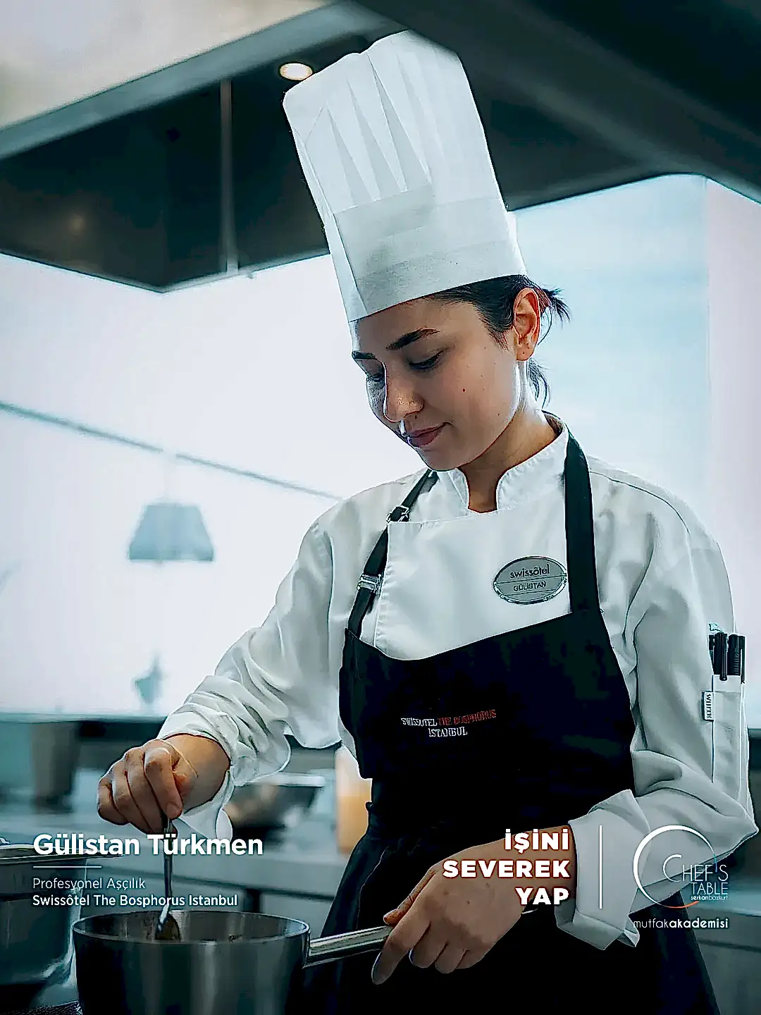 Gülistan Türkmen, stajını yaptığı Swissôtel The Bosphorus Istanbul’da!